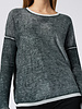 Kokun Over Dye Boxy Crew Denim