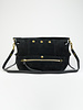 Jerome Dreyfuss Lucky Hobo Split Suede Noir