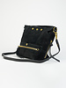Jerome Dreyfuss Lucky Hobo Split Suede Noir
