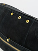 Jerome Dreyfuss Lucky Hobo Split Suede Noir