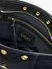 Jerome Dreyfuss Lucky Hobo Split Suede Noir