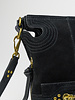 Jerome Dreyfuss Lucky Hobo Split Suede Noir