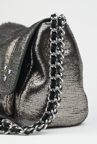 Jerome Dreyfuss Lulu Small Goatskin  Champane