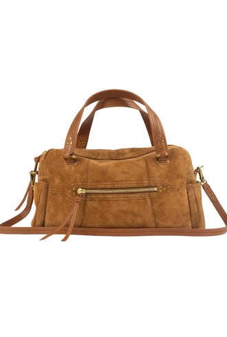 Jerome Dreyfuss Lucky Bowling Split Suede Caramel
