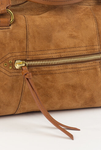 Jerome Dreyfuss Lucky Bowling Split Suede Caramel