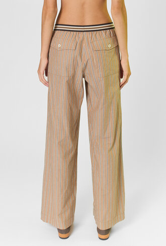 Xirena Alto Pant Toffee Stripe