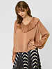 Ulla Johnson Liese Silk Blouse Desert Rose