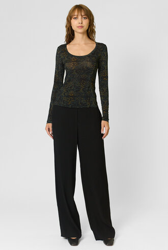 Ulla Johnson Aris U Neck Top Desert