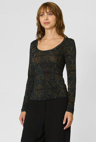 Ulla Johnson Aris U Neck Top Desert