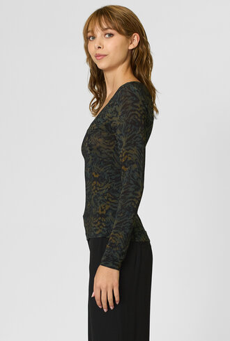 Ulla Johnson Aris U Neck Top Desert