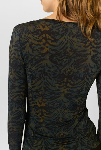 Ulla Johnson Aris U Neck Top Desert