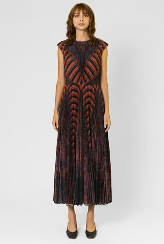 Ulla Johnson Violeta Midi Dress Amethyst