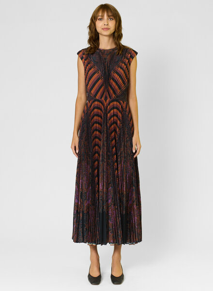 Ulla Johnson Violeta Midi Dress Amethyst
