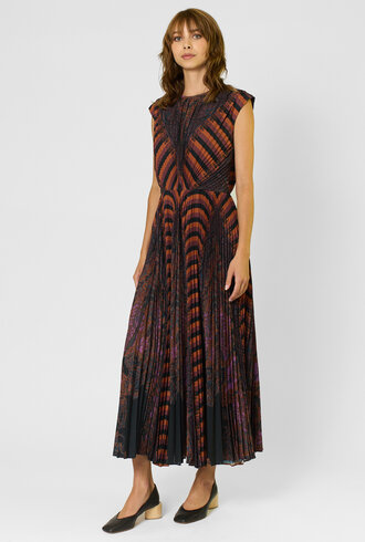 Ulla Johnson Violeta Midi Dress Amethyst