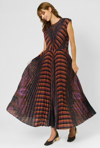 Ulla Johnson Violeta Midi Dress Amethyst