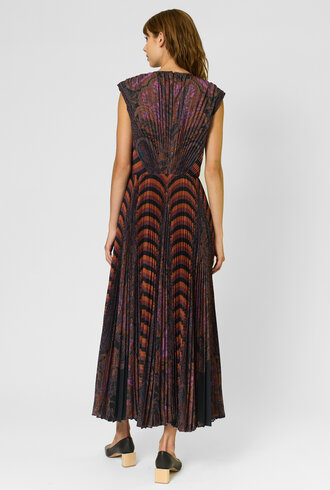 Ulla Johnson Violeta Midi Dress Amethyst
