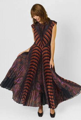 Ulla Johnson Violeta Midi Dress Amethyst