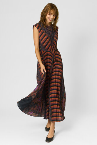 Ulla Johnson Violeta Midi Dress Amethyst