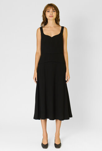 Ulla Johnson Vivi Sweetheart  Midi Noir