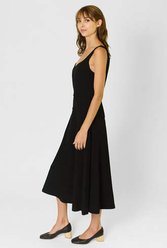 Ulla Johnson Vivi Sweetheart  Midi Noir