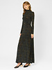 Ulla Johnson Koa Ruched Turtle Neck Dress Desert