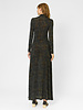 Ulla Johnson Koa Ruched Turtle Neck Dress Desert