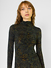 Ulla Johnson Koa Ruched Turtle Neck Dress Desert