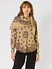 Kujten Hachiko Western Scarf Camel Bordeaux
