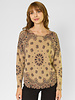 Kujten Mela Western Bandana  Sweater Light Camel