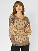 Kujten Mela Western Bandana  Sweater Light Camel