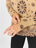 Kujten Mela Western Bandana  Sweater Light Camel