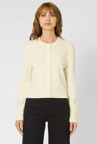 Kujten Caroline Cardigan Blanc
