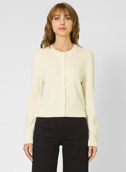 Kujten Caroline Cardigan Blanc