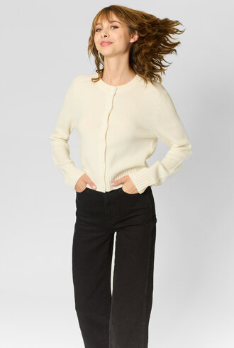 Kujten Caroline Cardigan Blanc