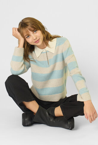 Kujten Royce Stripe  Vintage Blue