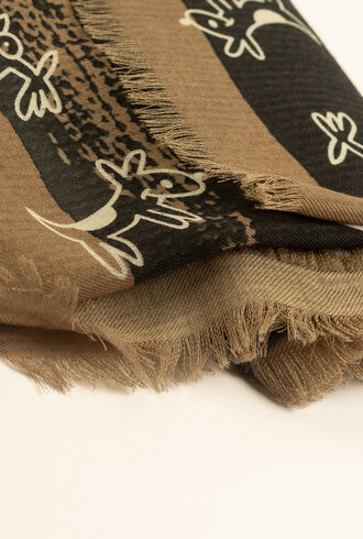 Destin Lucky Charms Quadra Scarf  Cream