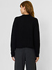 MJW. Cashmere Short Pullover Black