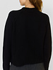 MJW. Cashmere Short Pullover Black