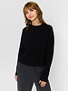 MJW. Cashmere Short Pullover Black