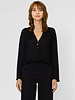 MJW. Fine Cashmere Cardigan Black