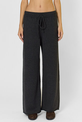 MJW. Cashmere Pants Charcoal