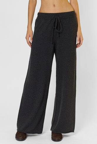MJW. Cashmere Pants Charcoal
