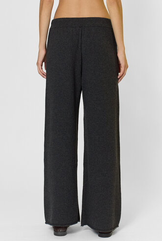 MJW. Cashmere Pants Charcoal