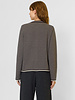 MJW. Pencil Stripe Cashmere Cardigan Ebony