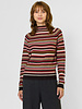MJW. Cashmere Pullover Brown Stripe