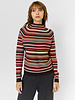 MJW. Cashmere Pullover Brown Stripe