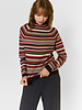 MJW. Cashmere Pullover Brown Stripe