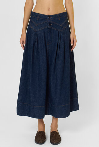 The Great The Field Skirt Midnight