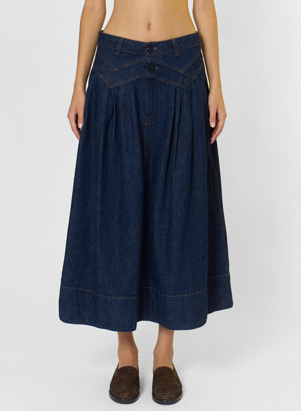 The Great The Field Skirt Midnight
