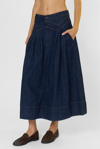 The Great The Field Skirt Midnight